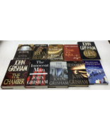 John Grisham Book Lot Of 10 Hardcover the Chamber Client The Last Juror ... - £22.05 GBP
