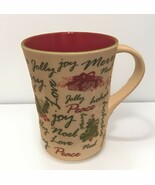 Vintage Starbucks 2007  Christmas Holiday Coffee Tea Mug Cup Peace Joy J... - $322.17 MXN