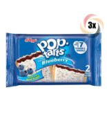 3x Packs Kellogg&#39;s Pop Tarts Frosted Blueberry Toaster Pastries | 3.67oz - $21.21 CAD