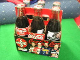 Nascar Coca Cola Bottles-Six Pak...Jeff Burton..................Sale - £9.41 GBP