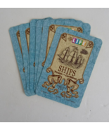 The Game of Life Pirates of The Caribbean Tin Replacement part 9 Ship Cards - €3,40 EUR