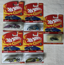 Hot Wheels Classics Series 1 &amp; 2 MOTORCYCLES &amp; GO KART - Lot of 5 - NEW !! - $19.80