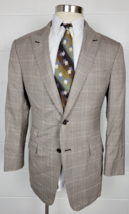 Ermegildo Zegna Trofeo 600 Glen Plaid Sport Coat Bespoke Joe Haden Cle B... - £116.81 GBP