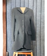 Alberta Ferretti Aeffe Spa Dark Grey Women’s 8 Jacket Blazer Italian Vir... - $5,338.29 MXN