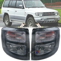 New Set 1 Pair Corner Signal Light Lamp For Mitsubishi Pajero Wide + DHL - $3,099.33 MXN