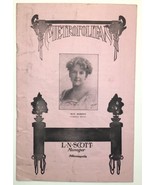 1914 Metropolitan Theatre Antique Program May Robson Minneapolis MN Full... - $20.00