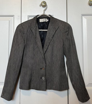 VTG Christian Dior Sportswear Jacket Blazer SZ 6 80s USA fitted vintage texture - £37.17 GBP