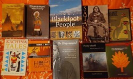 Mixed American Indian 10 Book Lot Hopi Ute Blackfoot Crow Shawnee Kiowa ... - $69.29