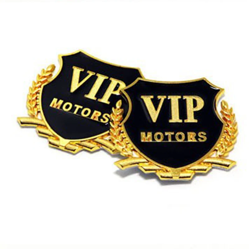 3D  VIP car logo car stickers 2 pieces for Chrer 300c 300 sebring pt cruiser tow - £53.70 GBP