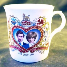 Charles E Diana Commemorativa Reale Matrimonio Originale Mug Ceramica Da England - £157.24 GBP