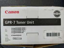 Canon GPR-7 Black Toner Cartridge imageRUNNER 85/105/8500/9070 - £75.28 GBP