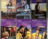 Elle James Four Relentless Days Three Courageous Words Triggered Cowboy ... - $16.82