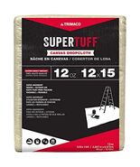 Trimaco SuperTuff 12 oz thick Premium Weight Canvas Drop Cloth, 12-feet x - $1,098.02 MXN