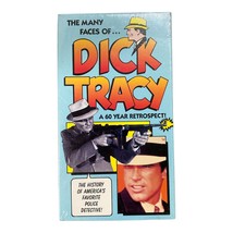 NEW The Many Faces Of Dick Tracy VHS Video Specials 1990 OOP Rare HTF SE... - £3.95 GBP