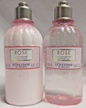 L’Occitane  Rose Body Lotion &amp; Shower Gel 8.4 Oz. Each  - $52.95