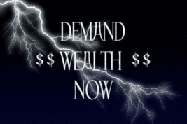  100 X Money Mega Wealth Attraction Spell Ritual~ Demand Wealth Now Haunted - £21.92 GBP