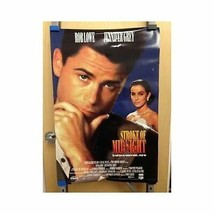 Stroke Of Midnight Original Home Video Poster Rob Lowe - £10.60 GBP