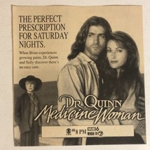 Dr Quinn Medicine Woman TV Guide Print Ad Jane Seymour Joe Lando TPA7 - £4.65 GBP