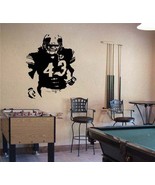 Troy Polamalu Pittsburgh Steelers Football Vinyl Sticker Wall Decal  - $19.99+