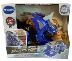 NEW VTech 80-195160 Switch &amp; Go Transforming Triceratops Bulldozer sound effects - £17.12 GBP