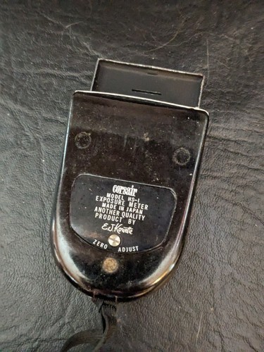 Vintage Corsair HS-1 Exposure Meter Photography EJ Korvette Leather Case Item image 4