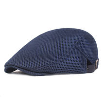 Navy Blue Mesh Color Cap Mens - £3.40 GBP