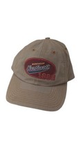 Carhartt Tan Strapback Workwear 1889 Patch Logo Adjustable Hat Cap Heavy... - £13.41 GBP