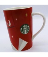 Starbucks 2012 Christmas Coffee Mug Partridge 12Oz Red      U - €7,57 EUR