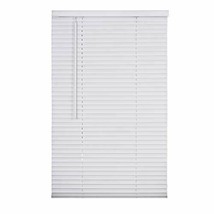 Lotus &amp; Windoware Cordless 1&quot; Vinyl Blind 23&quot; x 54&quot; White MLX2354WH - £36.71 GBP