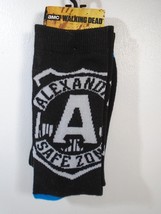 The Walking Dead Fan Alexandria 2 Pair Pack of Crew Socks EVERYTHING LEG... - $12.32