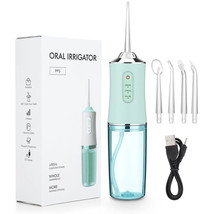 New Oral Irrigator Portable Dental Water Flosser (Green) - $17.82
