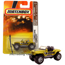 Year 2007 Matchbox All Terrain 1:64 Die Cast Car #95 Gold JEEP HURRICANE... - $19.99