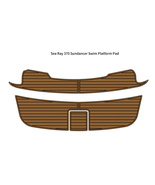 Sea Ray 370 Sundancer Swim Platform Pad Boat EVA Foam Faux Teak Deck Flo... - $799.00