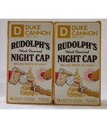 2 Bars Duke Cannon Rudolph&#39;s Night Cap 10 Oz Big Ass Brick Body Soap Bar - $14.95