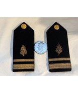 Vintage Lot of 2 US Navy USN  Lt. Junior Grade Shoulder Marks Insignia Mars - $29.69