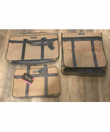 Vtg Set of 3 Pierre Cardin The Soft Tweed collection Garment Carry On Pu... - $117.60