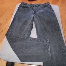 Vintage 1997 Orange Tab Levi’s 550 Black Denim Jeans Men’s Size 36 X 30 - £23.19 GBP