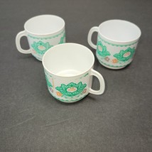 Vintage 1983 Cabbage Patch Kids Doll 3pc cup set worn - £2.36 GBP