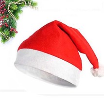 Christmas Hat Red Unisex Adult - One Hat - £1.54 GBP