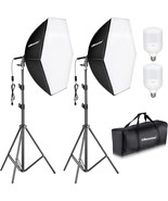 Ubeesize Softbox Photography Lighting Kit, 30&quot; X 30&quot; Professional Softbox - $1,832.52 MXN