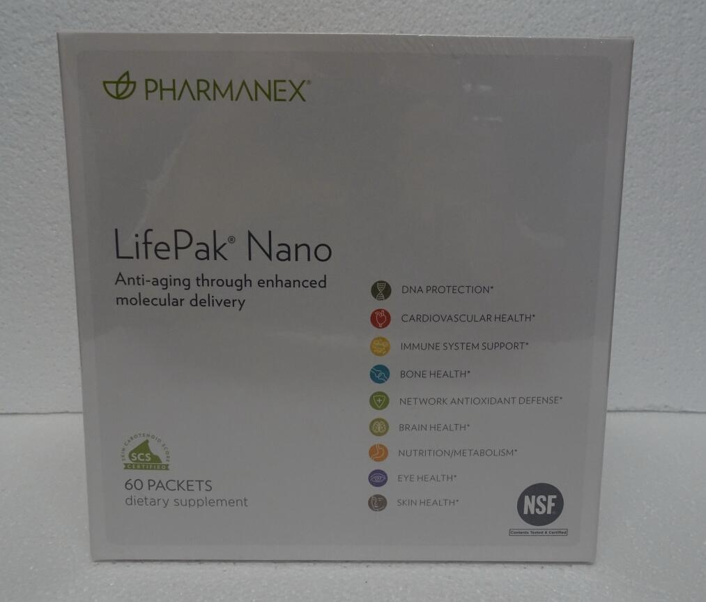 Primary image for Nu Skin Nuskin Pharmanex LifePak Nano 60 Packets 30 Day Supply Box SEALED