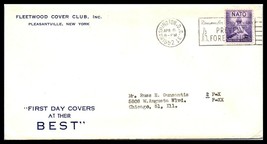 1952 US Cover - Fleetwood Cover Club, Washington DC to Chicago, IL C3 - £2.33 GBP