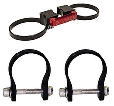 Axia Alloys Black Quick Release Fire Extinguisher Mount 3.25&quot; + 1.75&quot; Clamps - £158.01 GBP