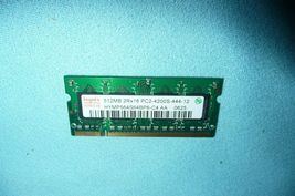 HYNIX 512MB 2Rx16 PC2-4200S-444-12 HYMP564S64BP6-C4 AA 0625 Laptop Memory - $5.99