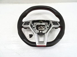 2015 Mercedes X156 GLA45 steering wheel, w/shifters, black/red, suede AM... - £188.54 GBP