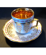 Vintage Royal Heidelberg Winterling Porcelain Demitasse Cup &amp; Saucer - $22.00