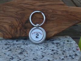 Gold Plated Light Weight Beautiful  Key Chain / Free Engraving - $8.61