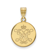 SS w/GP William And Mary Medium Disc Pendant - $75.13 CAD