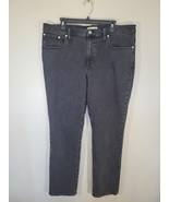 NEW-  MADEWELL Women&#39;s 32 Black The SLIM BOYJEAN stretch jeans - $45.55 CAD