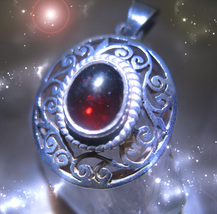 HAUNTED NECKLACE RITE OF IGNIS POTENTIA FIRE POWER HIGHEST LIGHT COLLECT MAGICK - $8,012.12 MXN